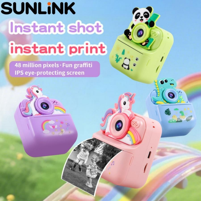 Photo Printer - 1 szt. dziecięcy aparat natychmiastowy z