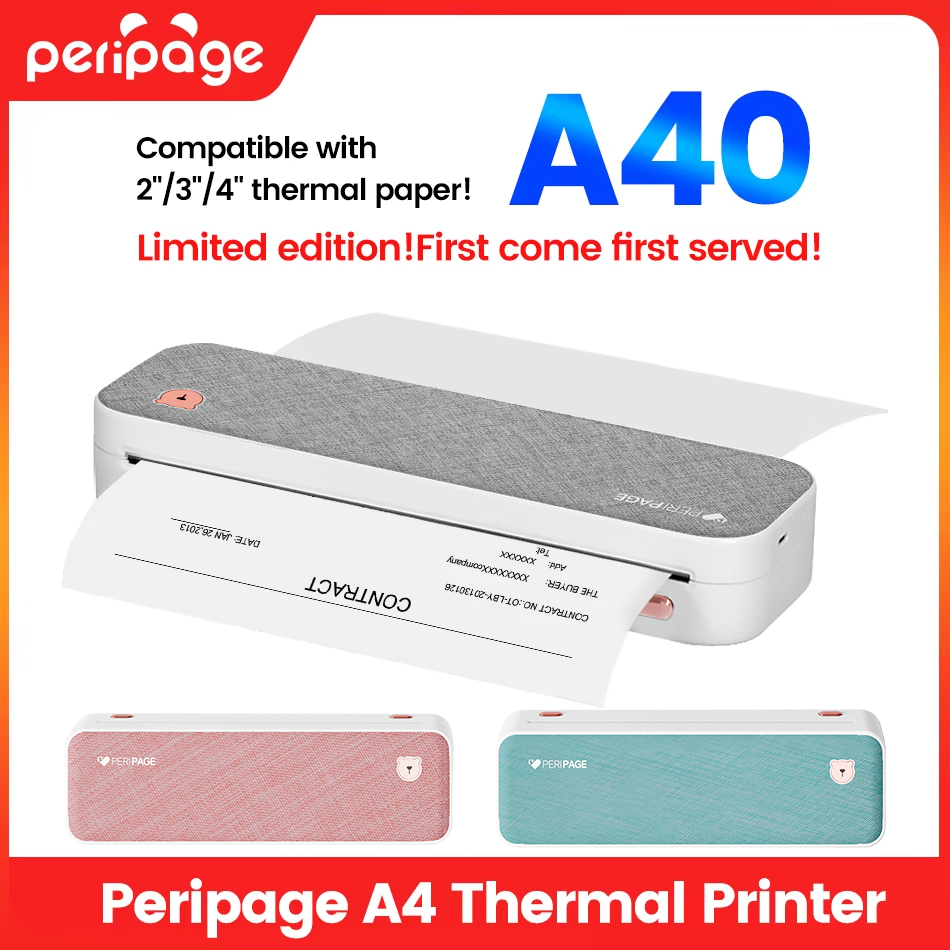 Портативный принтер Peripage A – Commercial Book Printing Machines recenzja i cena